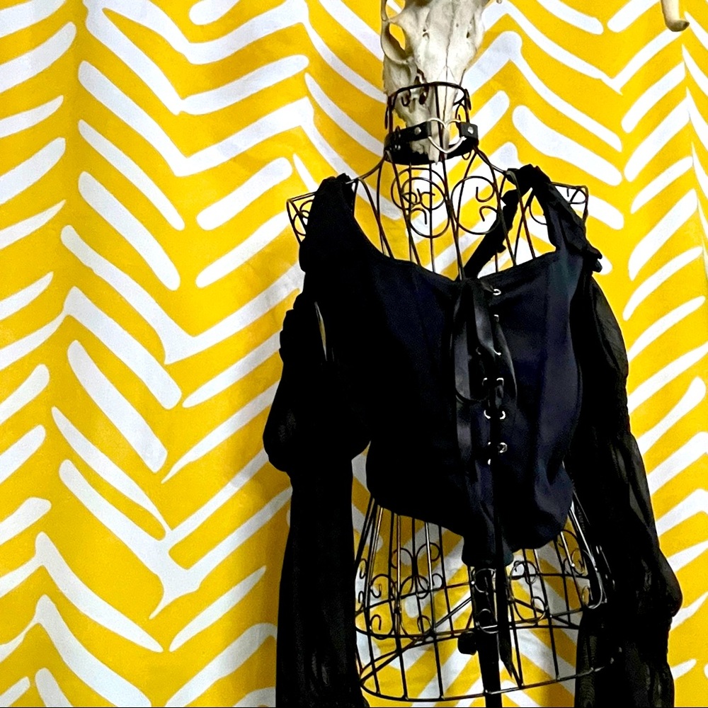 Dolls Kill / Poster Girl Corset Top